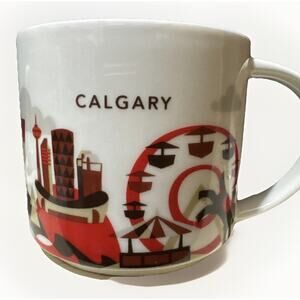 Starbucks 2017 Calgary Canada You Are Here Collection Mug 14 oz